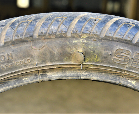 tyre-defect